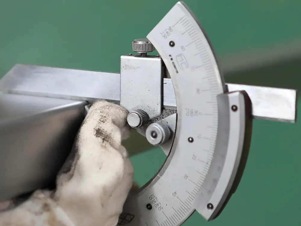 5Work piece checking